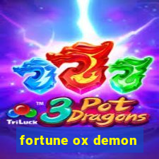 fortune ox demon